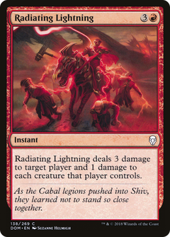 Radiating Lightning [Dominaria]-1