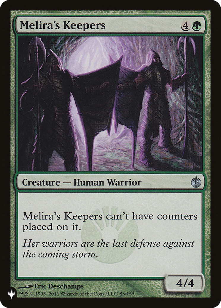 Melira's Keepers [The List]-1
