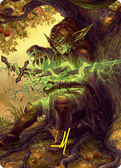 Reclamation Sage // Reclamation Sage (AFDN-045) - Foundations Art Series (Borderless) Foil-1