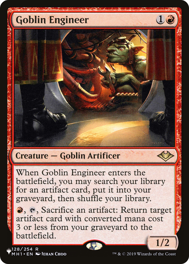 Goblin Engineer [Secret Lair: Heads I Win, Tails You Lose]-1