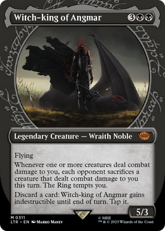 Witch-king of Angmar (Showcase) (LTR-311) - The Lord of the Rings: Tales of Middle-earth: (Showcase) (Borderless) Foil-1