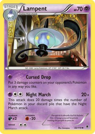 Lampent (42/119) [XY: Phantom Forces]-1