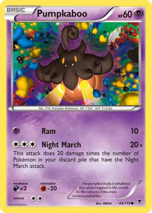 Pumpkaboo (44/119) [XY: Phantom Forces]-1