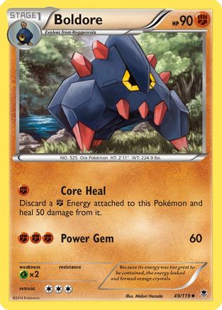 Boldore (49/119) [XY: Phantom Forces]-1