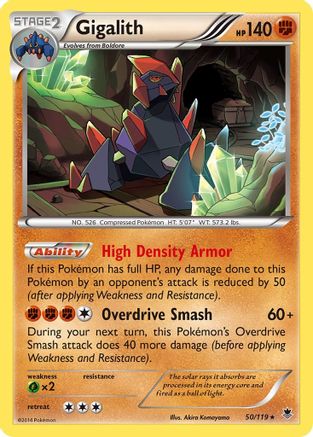Gigalith (50/119) [XY: Phantom Forces]-1