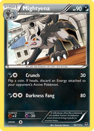 Mightyena (54/119) [XY: Phantom Forces]-1