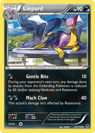 Liepard (57/119) [XY: Phantom Forces]-1