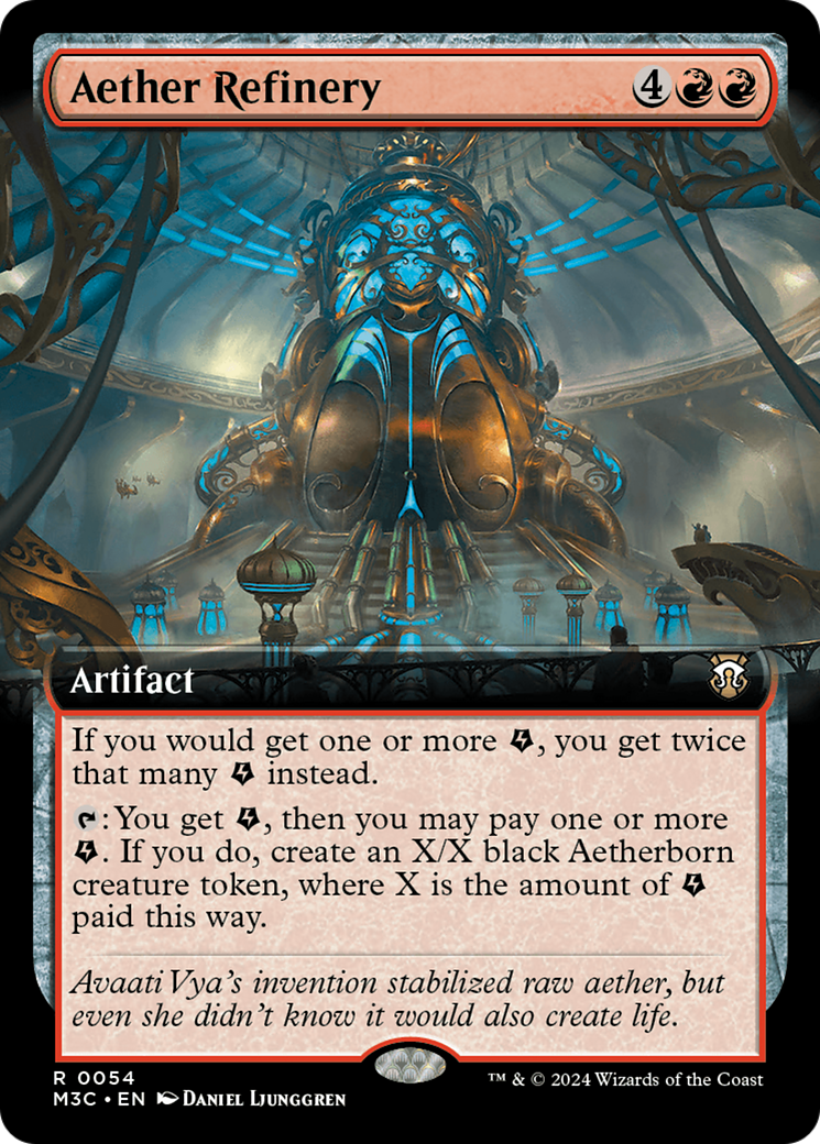 Aether Refinery (Extended Art) [Modern Horizons 3 Commander]-1