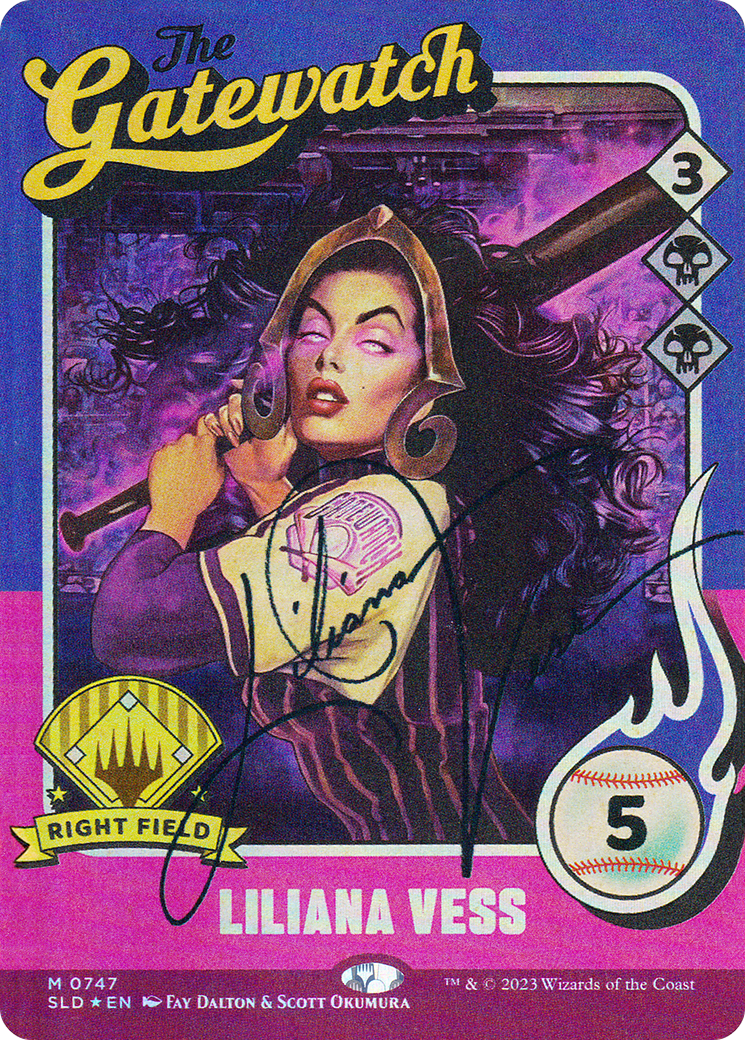 Liliana Vess (747) (Autographed) [Secret Lair Drop Series]-1