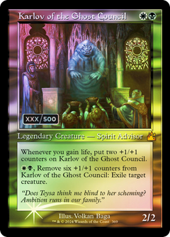 Karlov of the Ghost Council (Retro) (Serialized) [Ravnica Remastered]-1