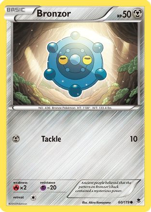Bronzor (60/119) [XY: Phantom Forces]-1