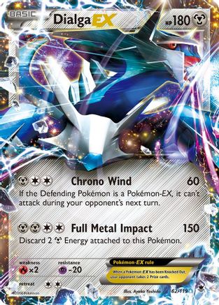 Dialga EX (62/119) [XY: Phantom Forces]-1