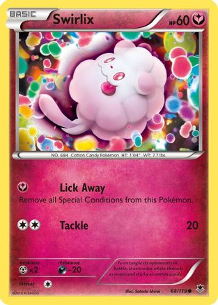 Swirlix (68/119) [XY: Phantom Forces]-1