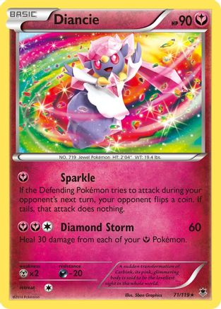 Diancie (71/119) [XY: Phantom Forces]-1