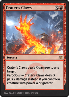 Crater's Claws (KTK-106Y) - Khans of Tarkir-1