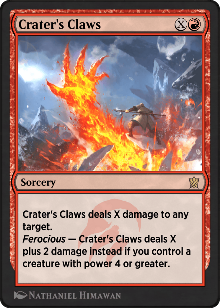 Crater's Claws (KTK-106Y) - Khans of Tarkir-1