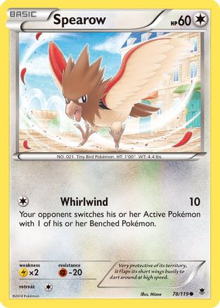 Spearow (78/119) [XY: Phantom Forces]-1