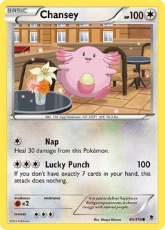 Chansey (80/119) [XY: Phantom Forces]-1