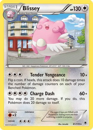 Blissey (81/119) [XY: Phantom Forces]-1