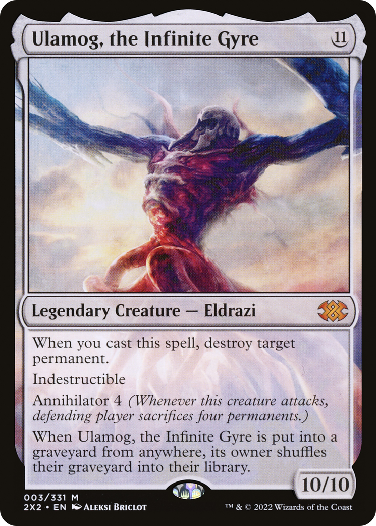 Ulamog, the Infinite Gyre (2X2-003) - Double Masters 2022 Foil-1
