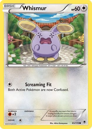 Whismur (83/119) [XY: Phantom Forces]-1
