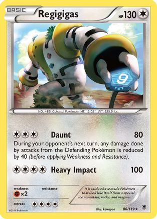 Regigigas (86/119) [XY: Phantom Forces]-1