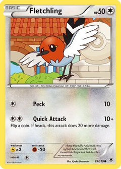 Fletchling (89/119) [XY: Phantom Forces]-1