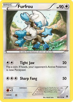 Furfrou (90/119) [XY: Phantom Forces]-1