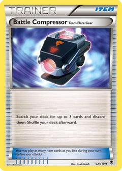 Battle Compressor Team Flare Gear (92/119) [XY: Phantom Forces]-1