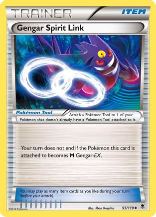 Gengar Spirit Link (95/119) [XY: Phantom Forces]-1