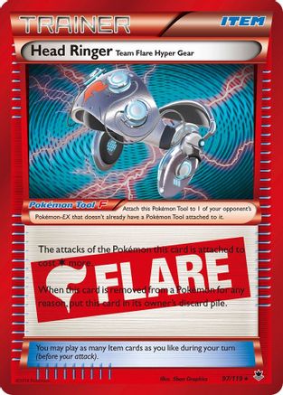 Head Ringer Team Flare Hyper Gear (97/119) [XY: Phantom Forces]-1