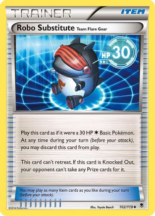 Robo Substitute Team Flare Gear (102/119) [XY: Phantom Forces]-1