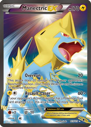 Manectric EX (113/119) [XY: Phantom Forces]-1
