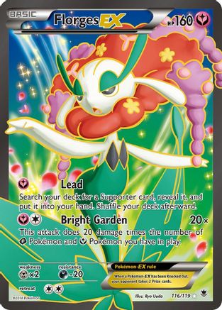 Florges EX (116/119) [XY: Phantom Forces]-1