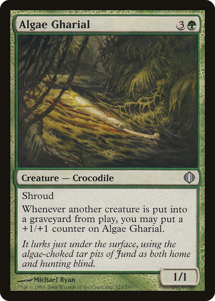 Algae Gharial [Shards of Alara]-1
