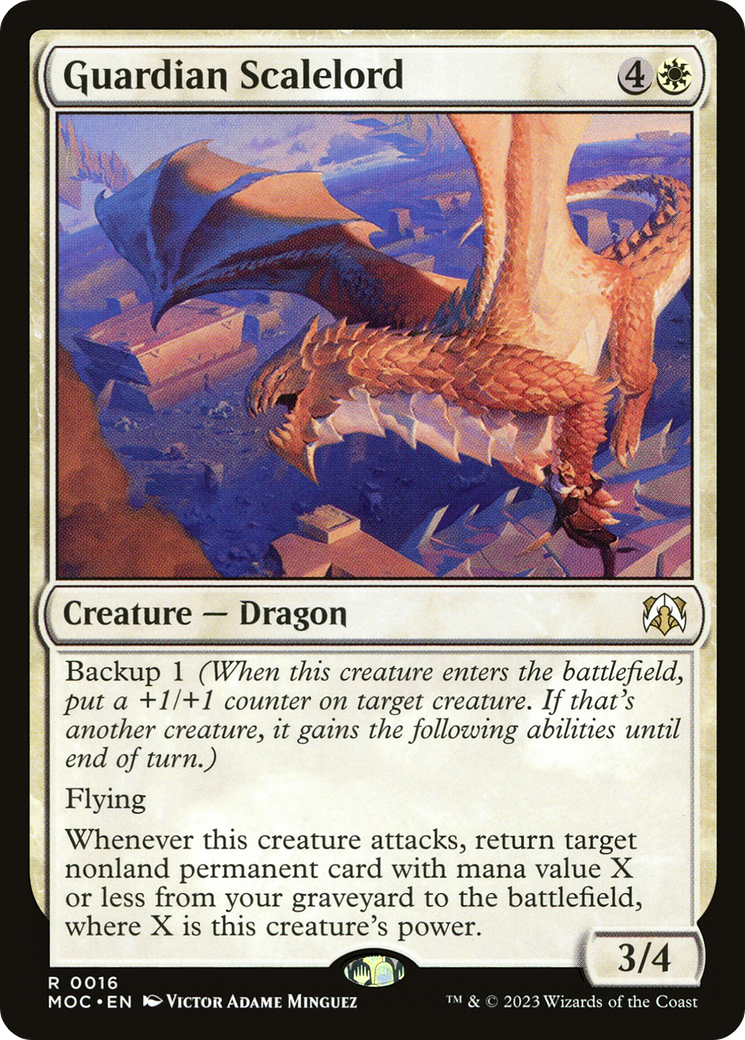 Guardian Scalelord [March of the Machine Commander]-1