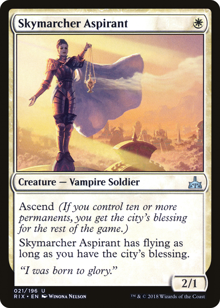 Skymarcher Aspirant [Rivals of Ixalan]-1