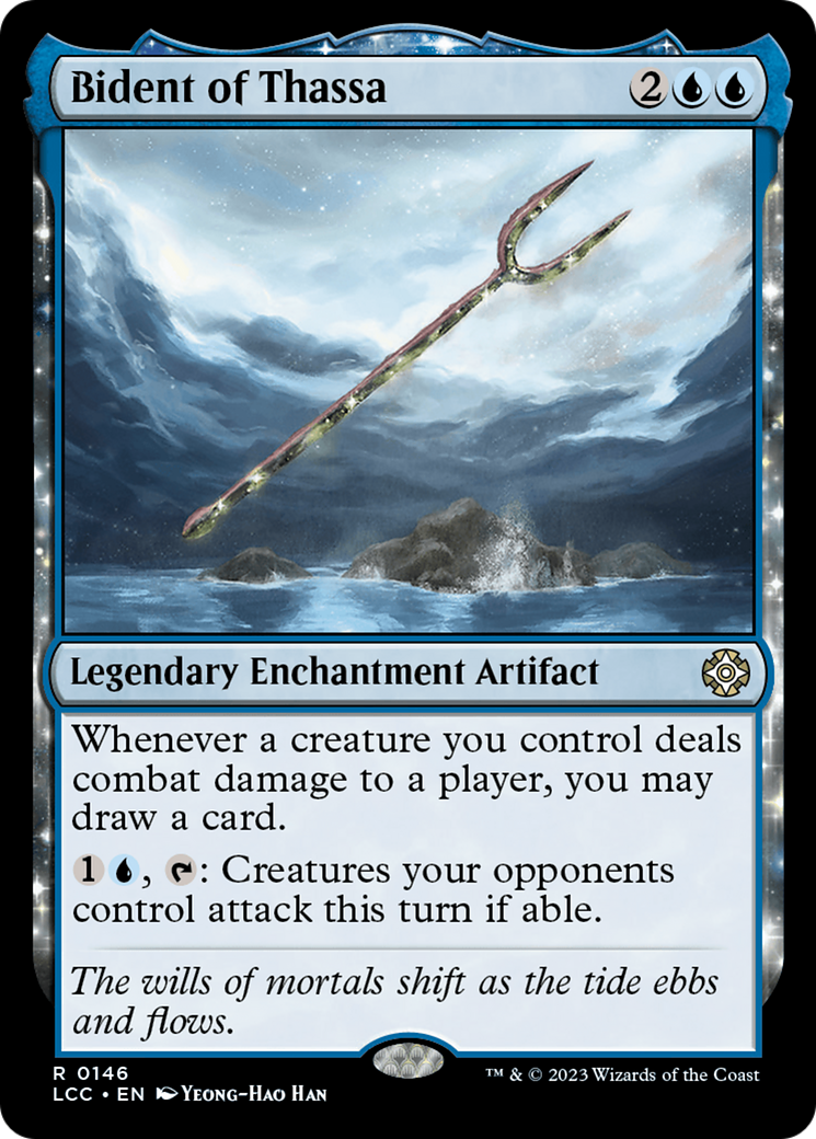 Bident of Thassa [The Lost Caverns of Ixalan Commander]-1