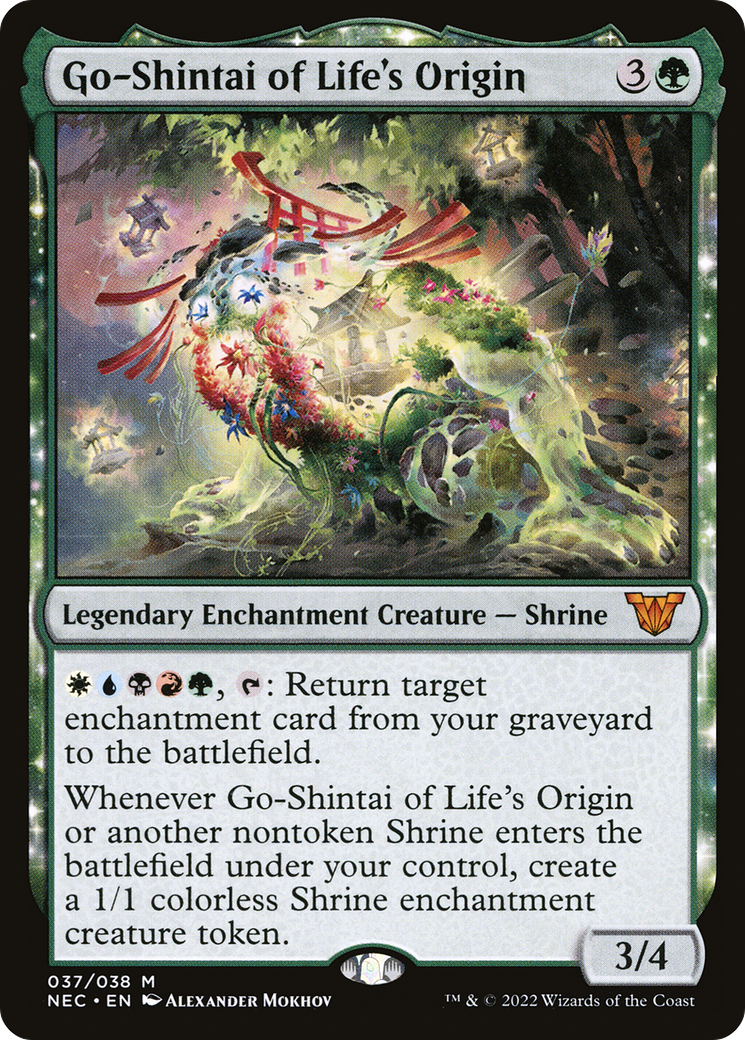 Go-Shintai of Life's Origin [Kamigawa: Neon Dynasty Commander]-1