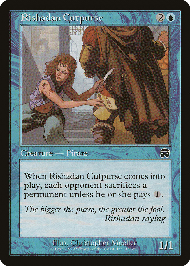 Rishadan Cutpurse [Mercadian Masques]-1
