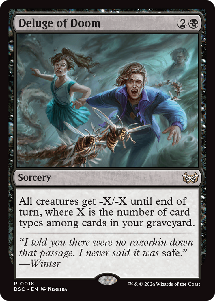 Deluge of Doom [Duskmourn: House of Horror Commander]-1
