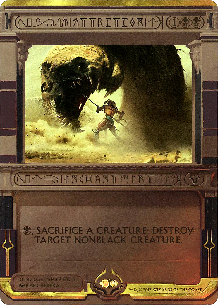 Attrition (Invocation) [Amonkhet Invocations]-1