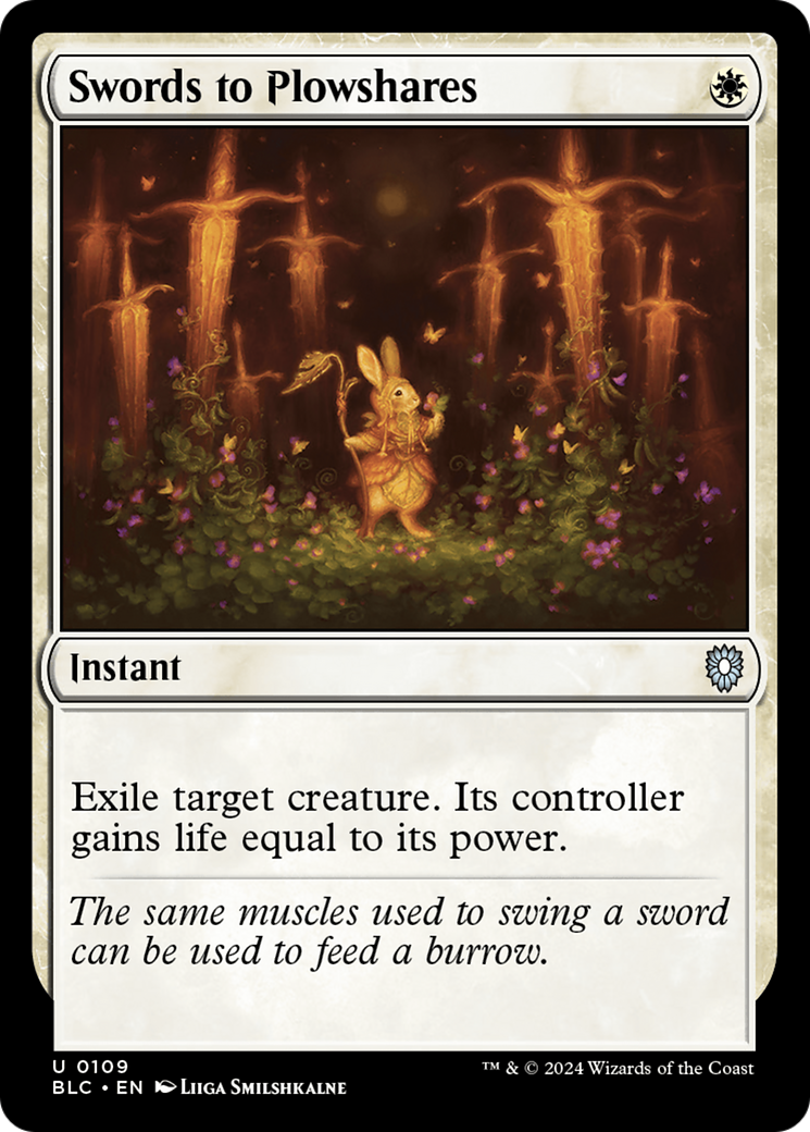 Swords to Plowshares [Bloomburrow Commander]-1