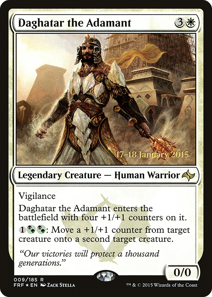 Daghatar the Adamant [Fate Reforged Prerelease Promos]-1