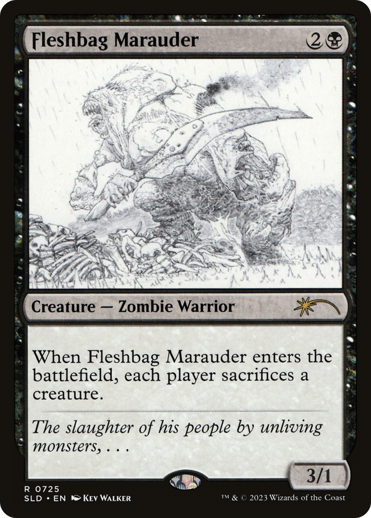 Fleshbag Marauder (Sketch Showcase) [Secret Lair Drop Series]-1