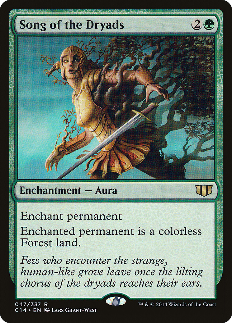 Song of the Dryads [Commander 2014]-1