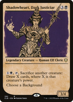 Shadowheart, Dark Justiciar (Showcase) [Commander Legends: Battle for Baldur's Gate]-1