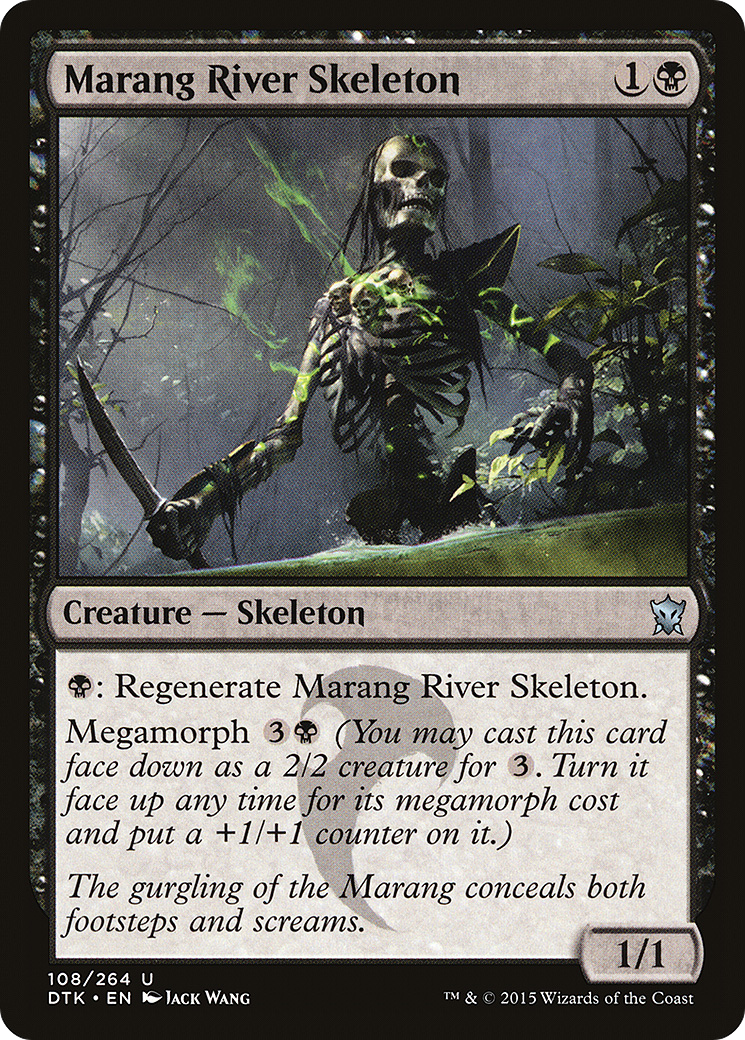 Marang River Skeleton [Dragons of Tarkir]-1