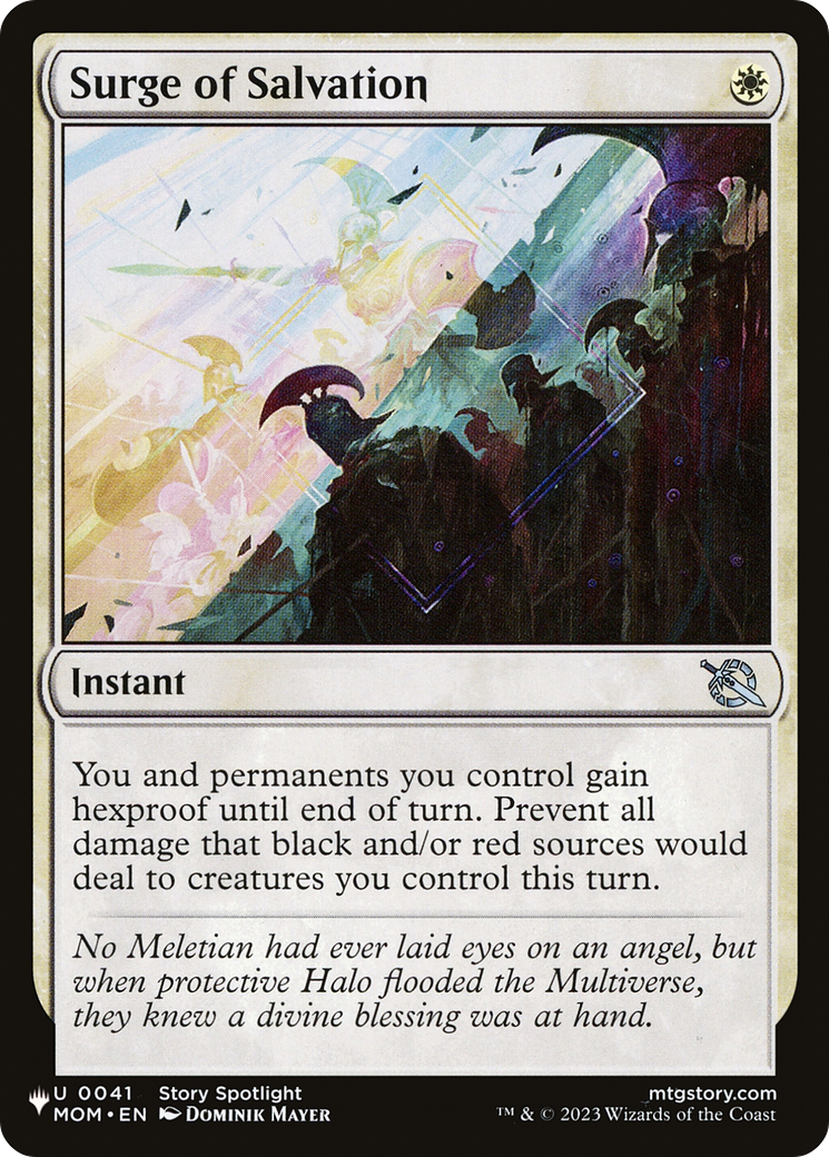 Surge of Salvation [The List]-1