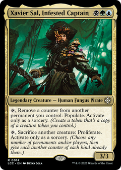 Xavier Sal, Infested Captain (LCC-014) - The Lost Caverns of Ixalan Commander-1
